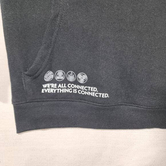 Avatar Last Airbender Kids black Hoodie small - Picture 2 of 7